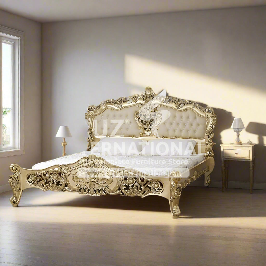 Maharaja Carving Riccardo Bed CRUZ INTERNATIONAL